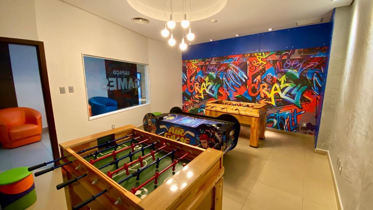 Parque Balneario Hotel Santos By Castelo Itaipava Ngoại thất bức ảnh The games room at the BBC Radio Manchester studios