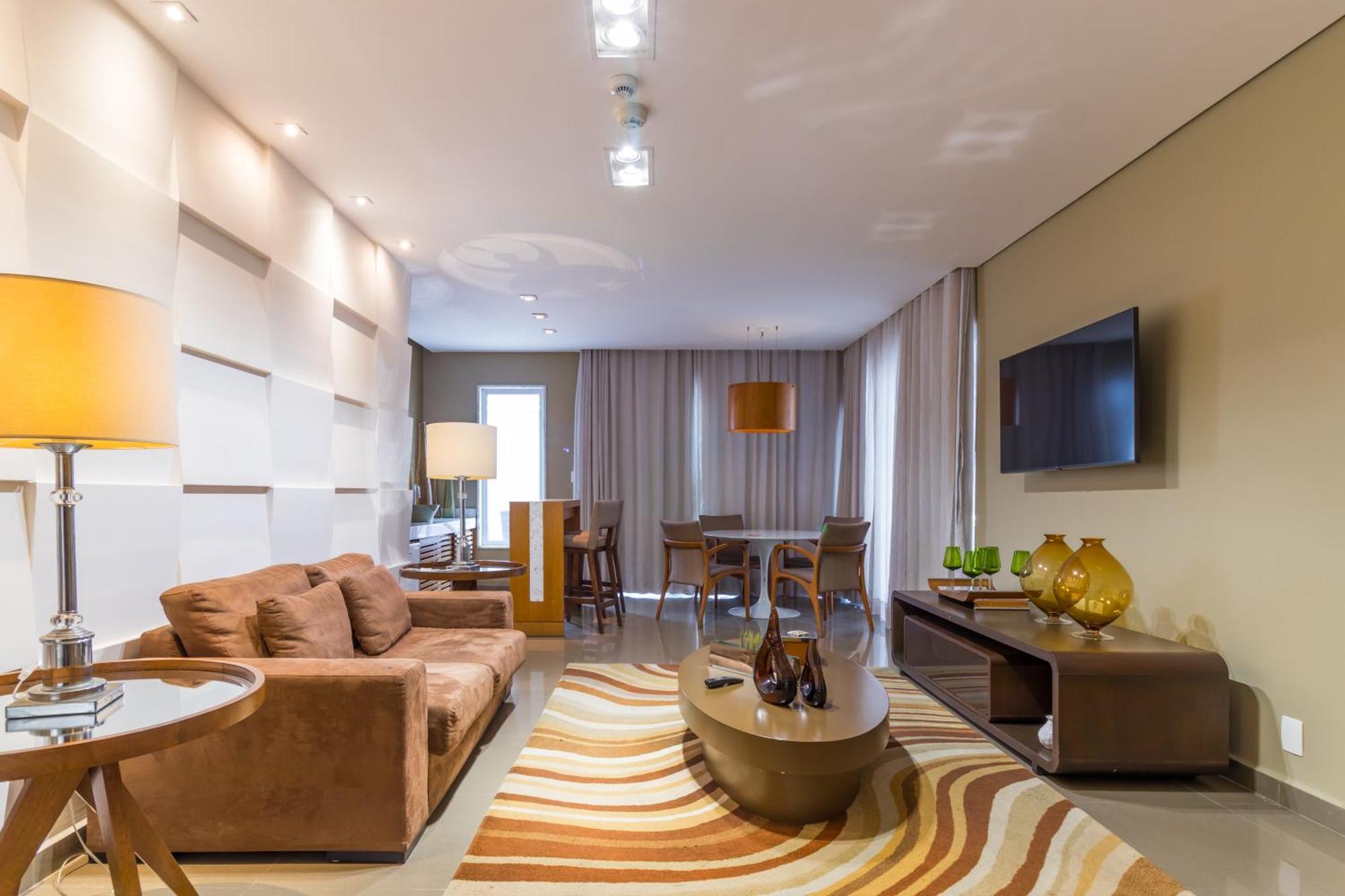 Parque Balneario Hotel Santos By Castelo Itaipava Phòng bức ảnh A living room