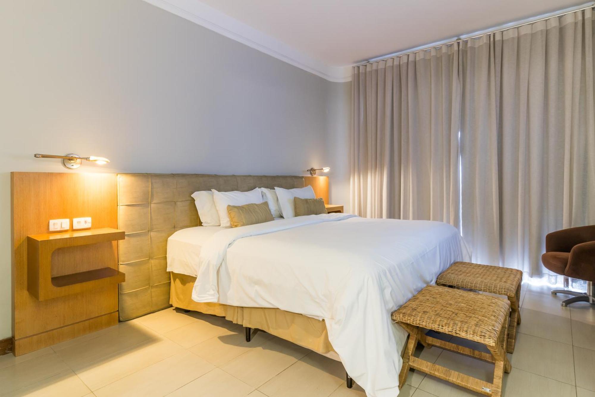 Parque Balneario Hotel Santos By Castelo Itaipava Phòng bức ảnh A bedroom at the hotel